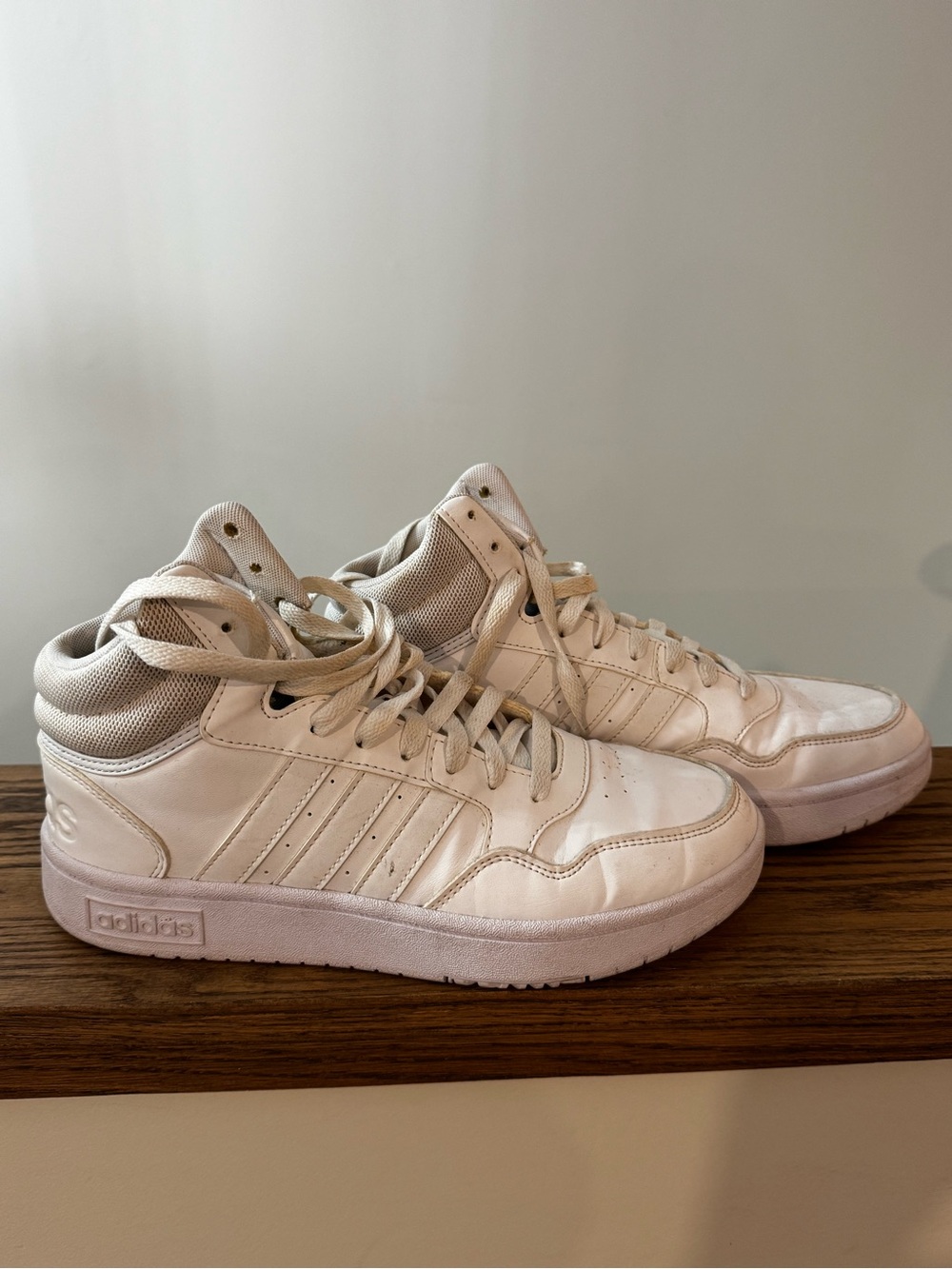 adidas Women’s White High-Top Sneakers